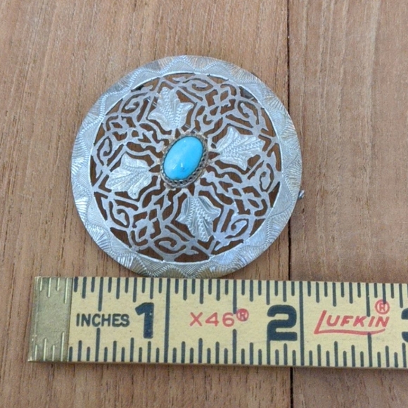 Vintage silver brooch or pendant - Picture 7 of 7